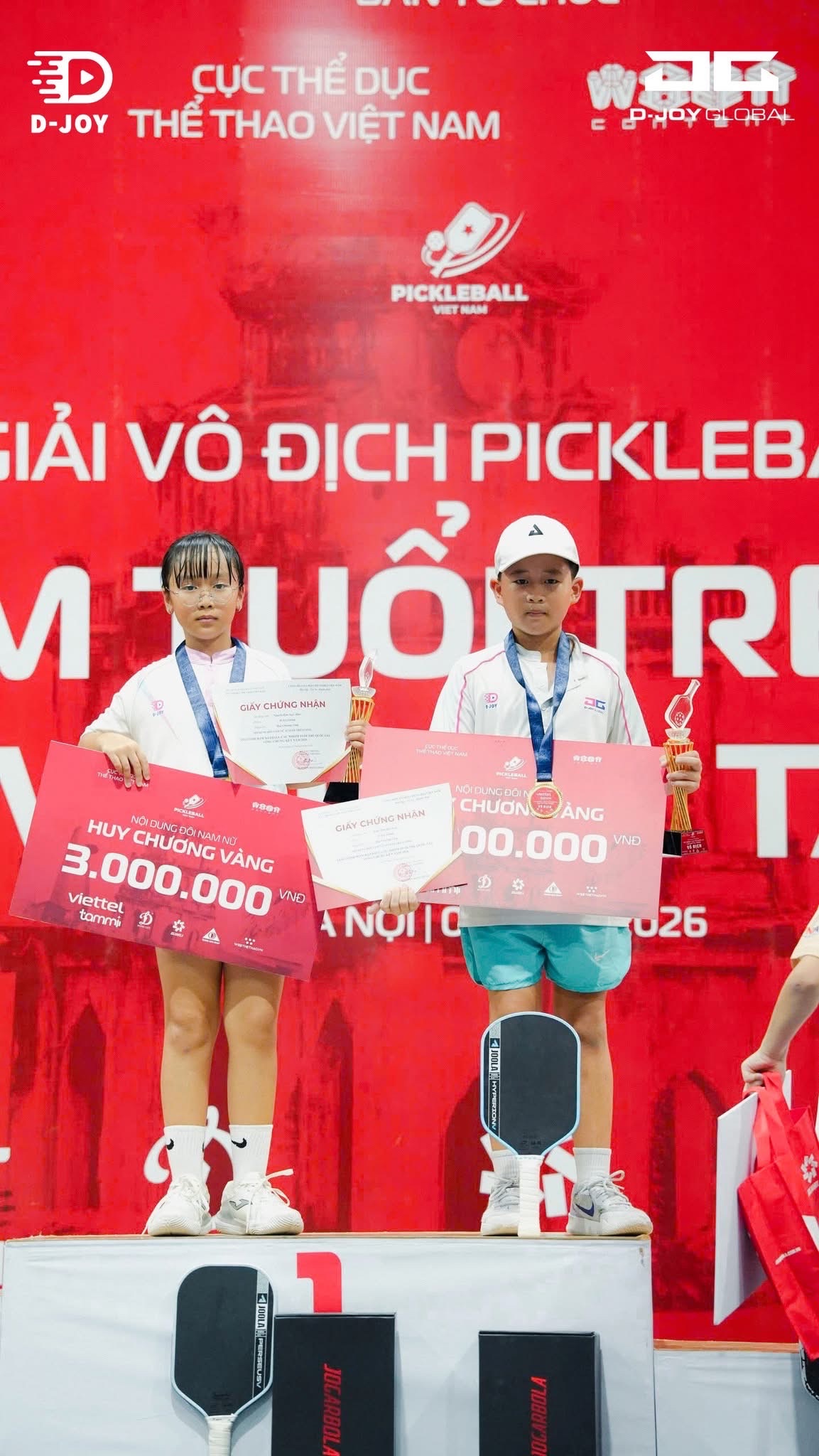 Đoàn Thái Hải Nam thi đấu Pickleball
