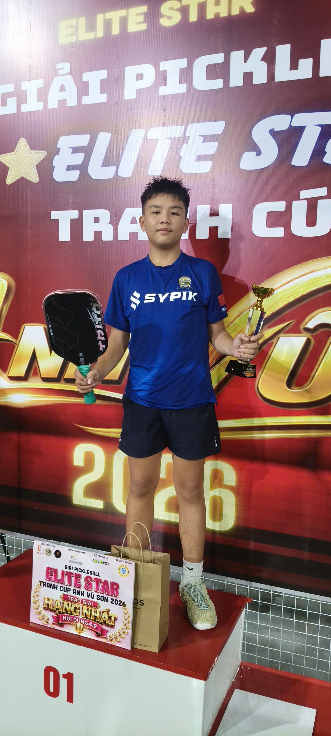 Thế Phát trong hành trình thi đấu