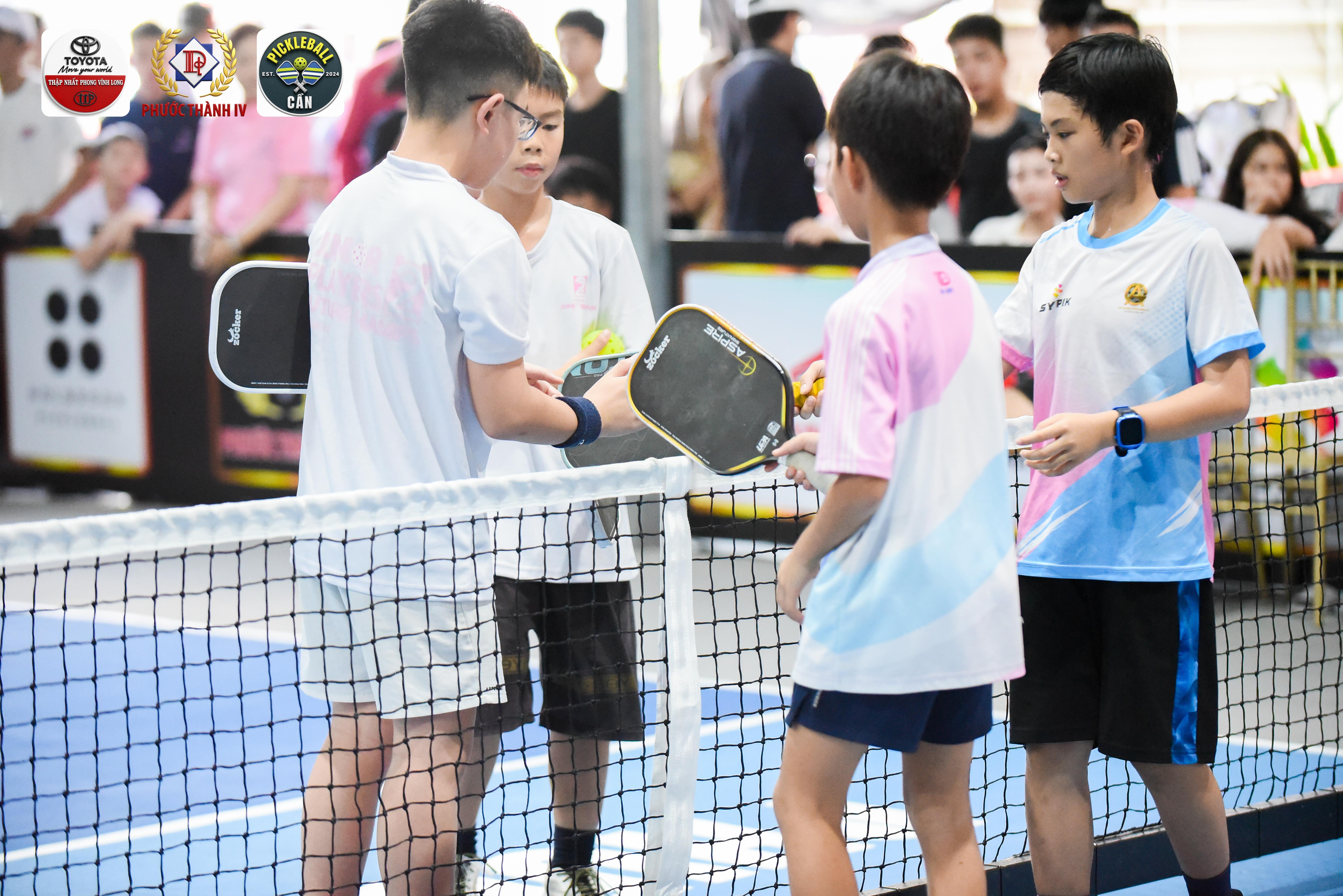Tập luyện Pickleball An Giang Junior