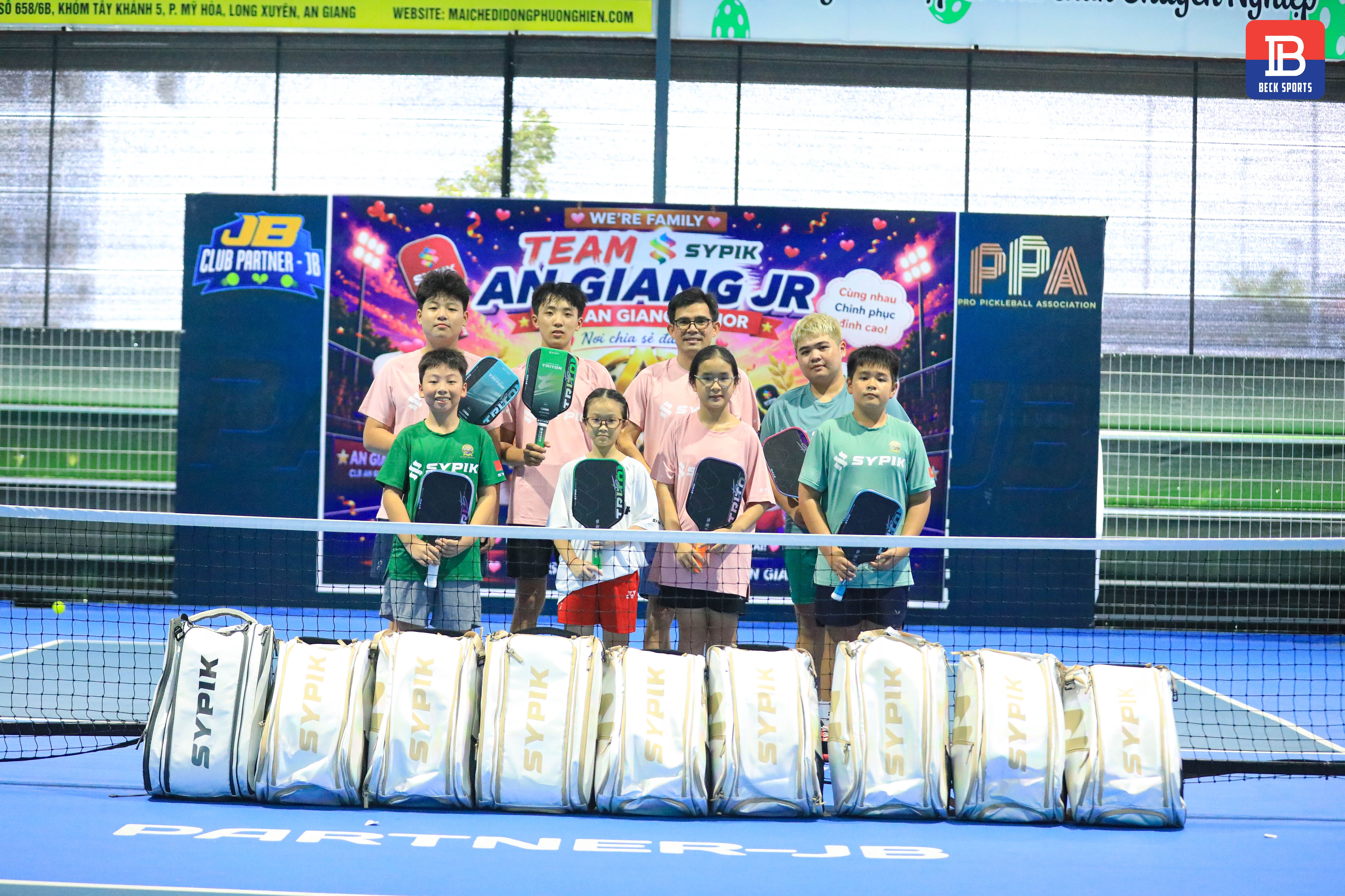 Tập luyện An Giang Junior