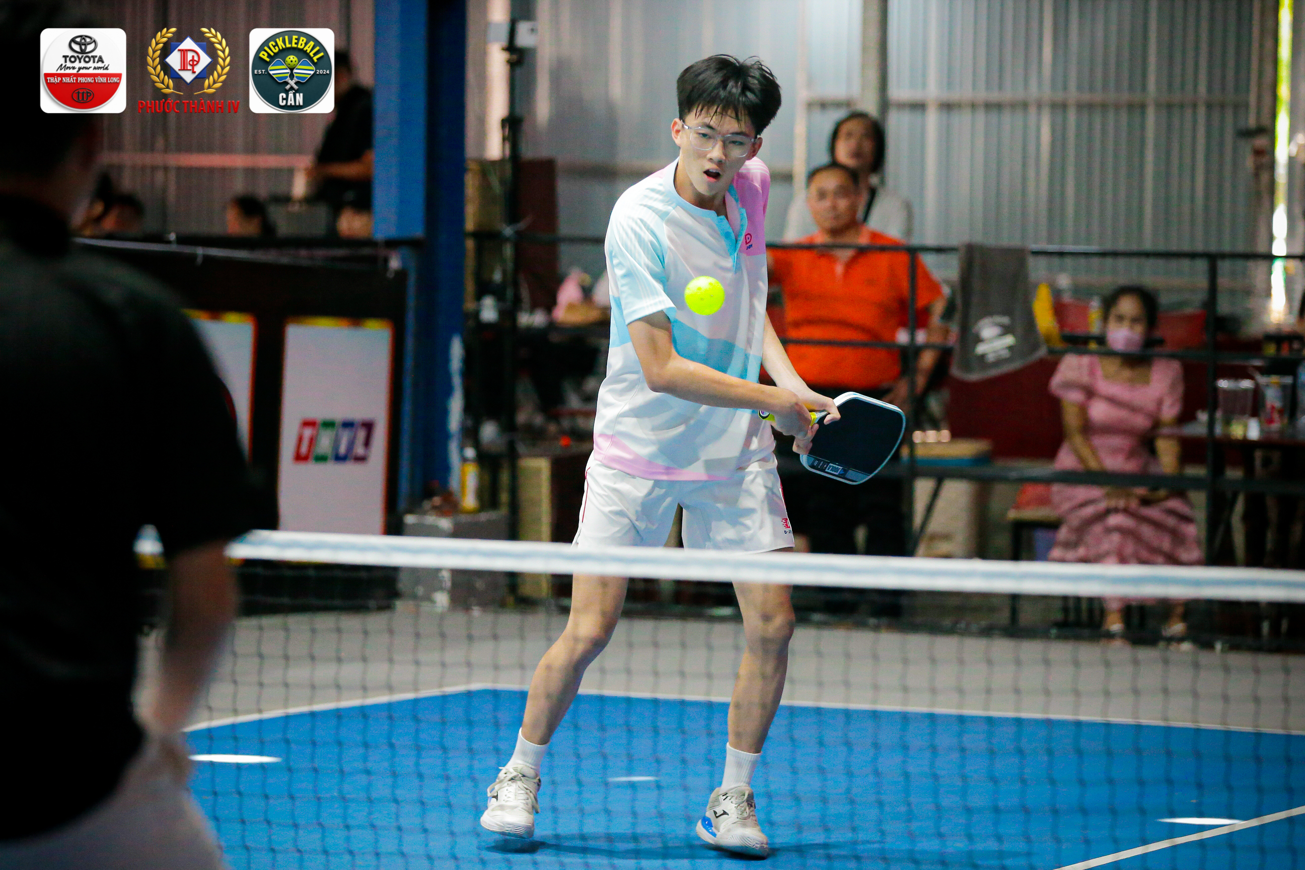 Vận động viên An Giang Junior thi đấu